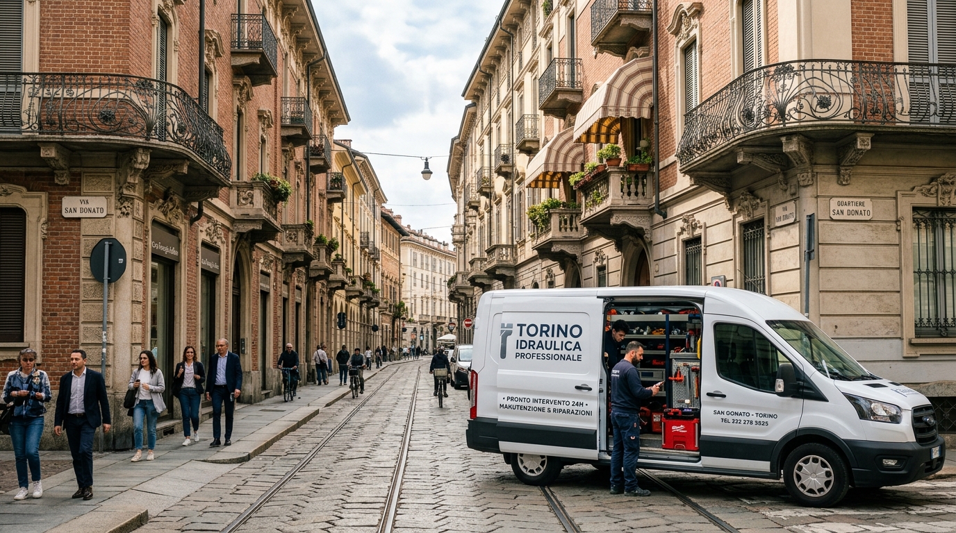 Idraulico San Donato Torino palazzine Liberty e borgo storico